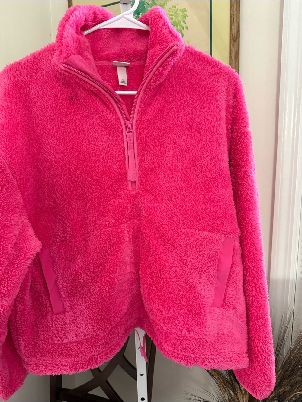 All in Motion 1/4 ZIP Jacket. NWT. Size Small. Pink.